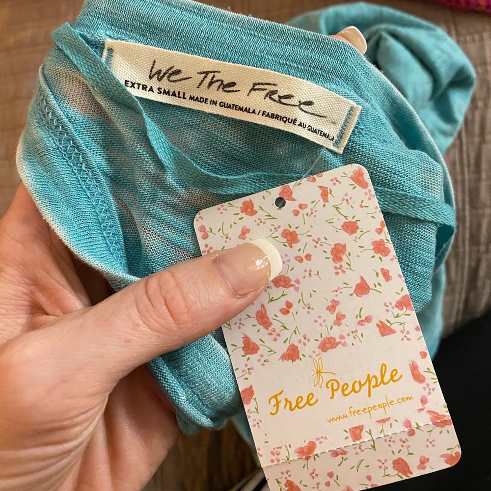 NWT Free People Open Waters top - XS